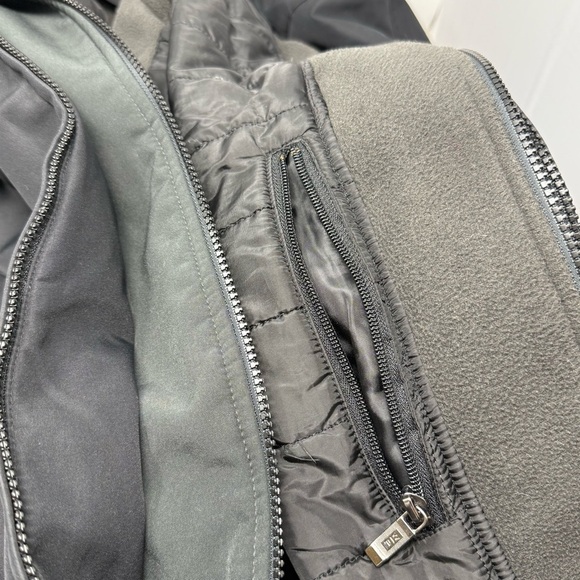 Weatherproof Black All Weather Insulated Winter Coat Size XL Detachable Hood - Picture 10 of 15